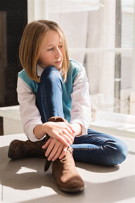 Tween Girl With A Gender Neutral Look By Stocksy Contributor Gillian
