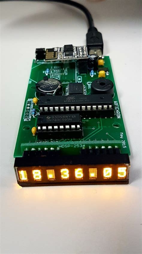 Wise Time With Arduino Wifichron Clock Kit Now Available