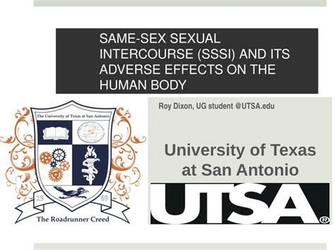 Pdf Same Sex Sexual Intercourse Sssi