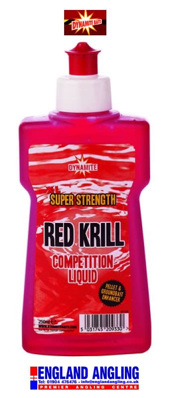 Dynamite Baits Xl Super Strength Competition Liquid Red Krill 250ml