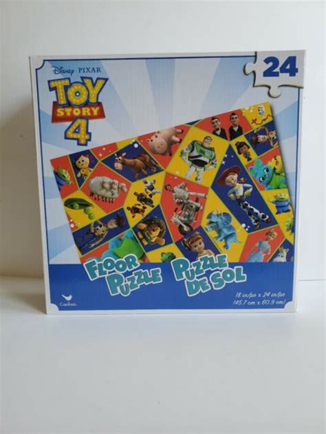 Floor Puzzle Kids Giant Jigsaw Disney Pixar Toy Story 4 24pc 18x24 In