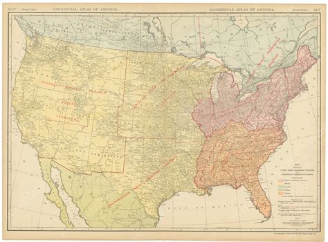 United States 1916 Railroad Freight Traffic Associations Territories Wardmaps Llc