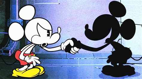 Feel free to download, share, comment and discuss every wallpaper you like. Image - White Mickey handshaking Black Mickey.jpg | Disney ...