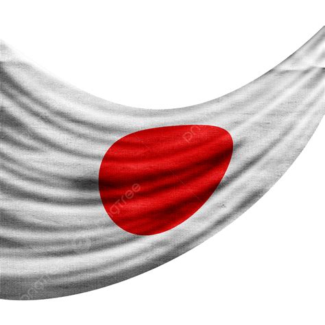 Bandeira Do Japão Acenando Com Textura Png Japão Nihon Bandeira