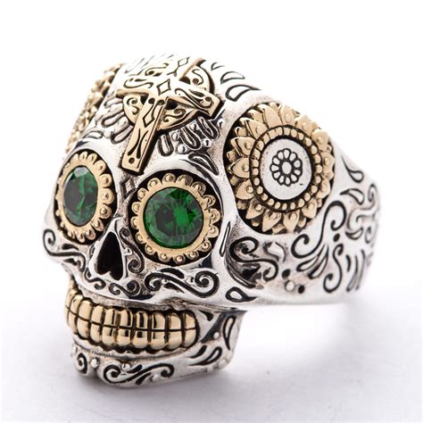 Sterling Silver Skull Rings Why Where And Who Wears Them