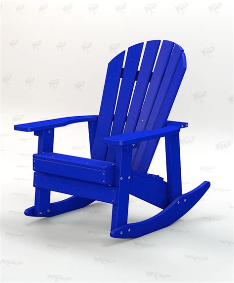 Free shipping on selected items. Charleston Series - Adirondack - Rocking Chair - Recycled ...