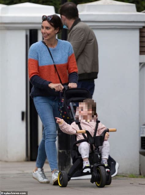 Christine Lampard Enjoys A Low Key Stroll With Husband Frank And Their