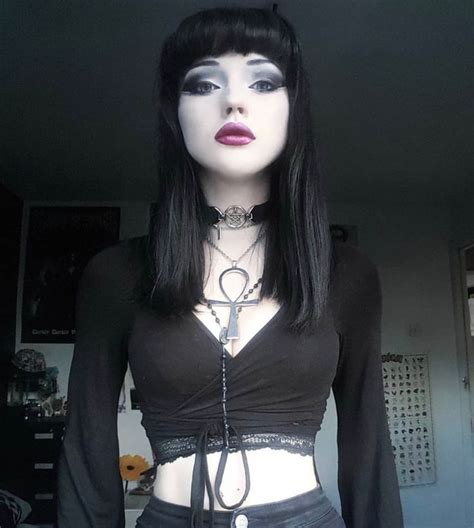 Pin By Dark Queen On Emo And Goths Hot Goth Girls Goth Girls