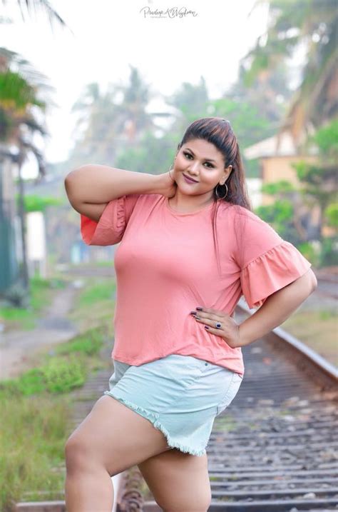 Lanka Chubby Girl Hot Photo Shoot Sri Lankan Beautys Facebook