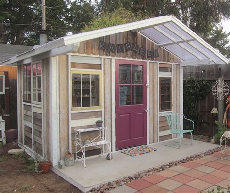 Currently, the best storage shed is the rubbermaid outdoor. She Shed Living_signature shed with overhang