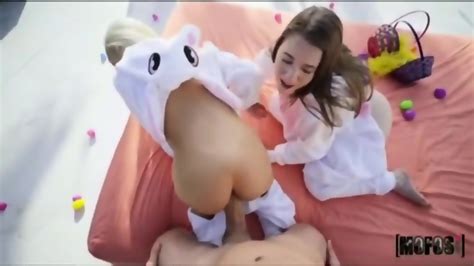 Two Petite Cuties With The Tightest Pussies Ride Cock Sadie Hartz