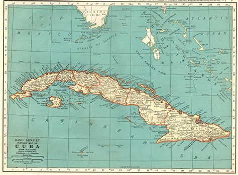 Mapa antiguo de Cuba mapa antiguo e histórico de Cuba