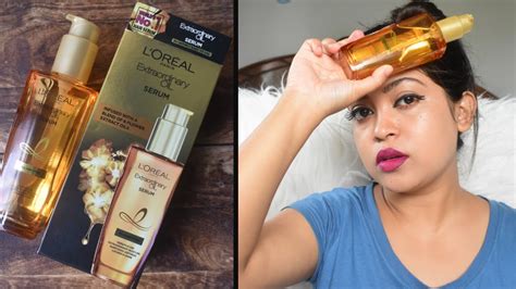l oreal paris extraordinary oil serum review the first hair serum with so many uses loreal ex