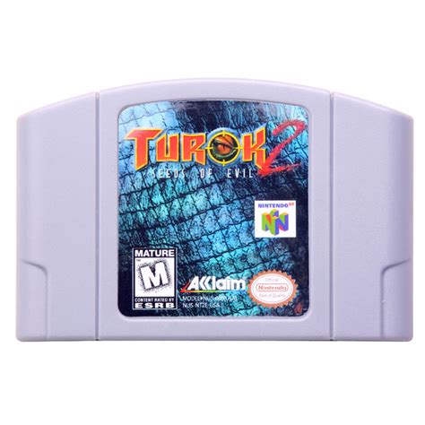 Turok 2 Seeds Of Evil Nintendo N64 US Version