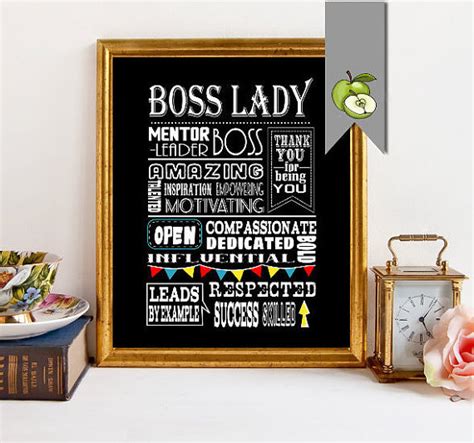 On this day, there are lots of ways to acknowledge your boss and celebrate with her/him. Boss Day appreciation gift Boss lady female gift boss