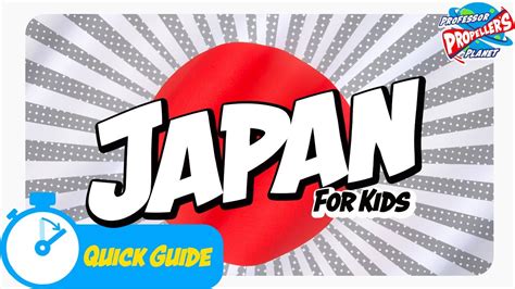 Japan For Kids A Kids Guide To Japan Youtube