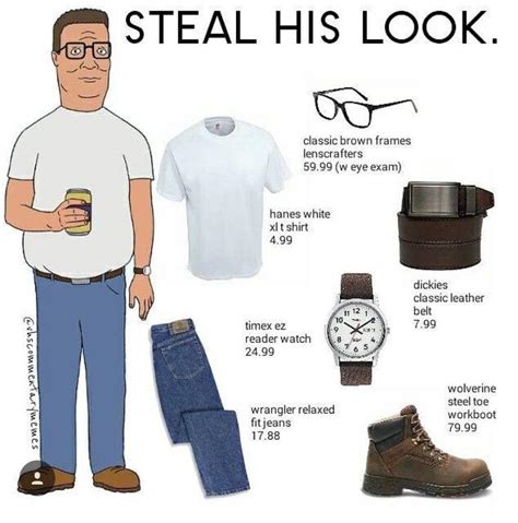 Hank Hill Steal His Look Steal His Look