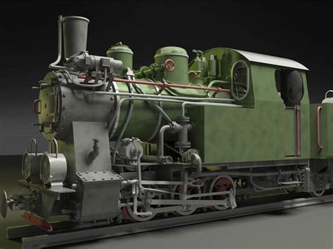 Poland 3d Model Py 27 Steam Locomotive Cgtrader
