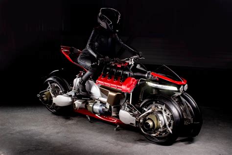 Lazareths Transforming Flying Motorcycle Demonstrates A Stable Hover