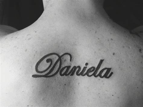 Daniela Tattoo Name Tatuajes Chiquitos Tatuajes Tatuajes De Nombres
