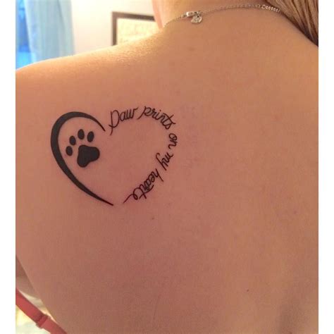 Cute Dog Memorial Tattoos Best Tattoo Ideas For Men And Women