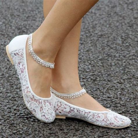 83 Most Fabulous White Wedding Shoes In 2020