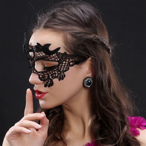 Cheap Sexy Lace Party Masks Ladies Girls Half Face Mask Halloween Xmas Cosplay Costume