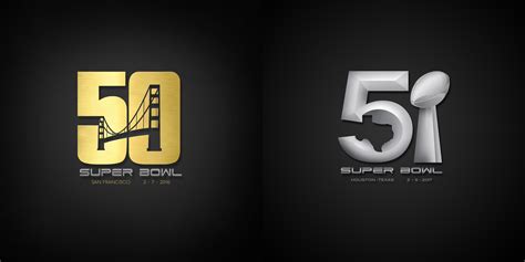Designer Creates Concept Logos For Upcoming Super Bowls - Daily Snark