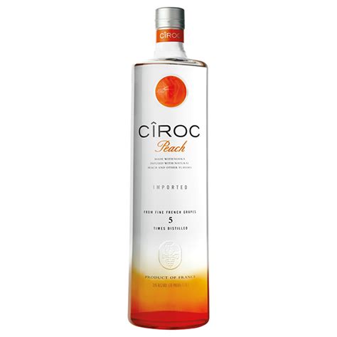Ciroc Peach Vodka 70cl - Inverarity Morton | Wine and Spirits Merchants png image
