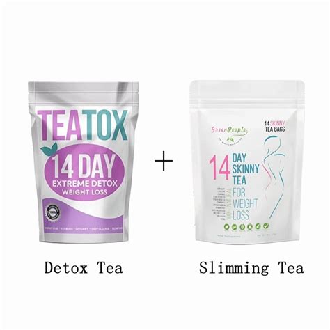 14 Days Fat Burning Slimming Tea And Detox Tea For Weight Losing Healthy