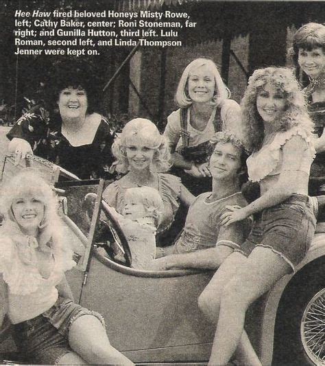 Gatlin Larry With Hee Haw Honeys Magazine Photo With Caption 1976 Hee Haw Hee Haw Show
