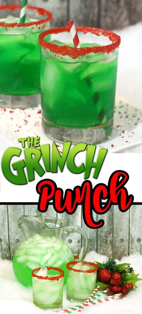 The Grinch Punch A Deliciously Green Punch That Is As Mean As Mr