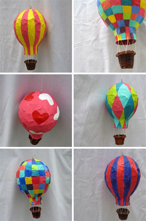 15 Adorable Hot Air Balloon Themed Crafts