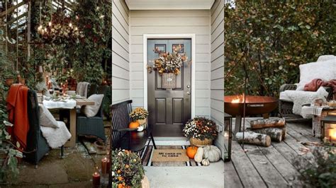 Outdoor Fall Decor Ideas 13 Looks That Make Us Love This Season