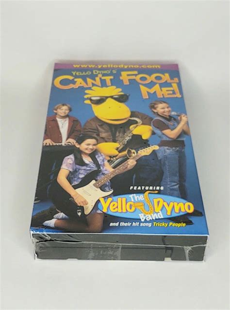 Yello Dynos Kids Safety Awareness Vhs Cant Fool Me 2001