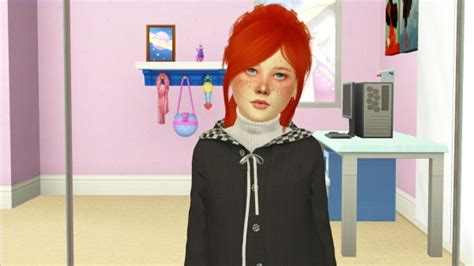 Sims 4 Hairs Coupure Electrique Leahlillith`s Jen Hair Retetured
