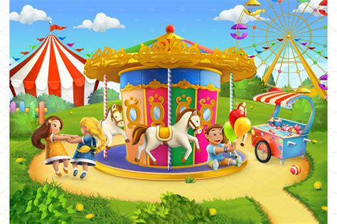 Park Playground Game Background ~ Icons ~ Creative Market