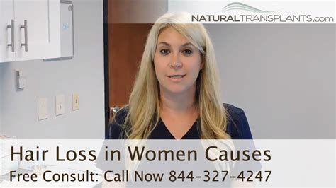 Hair Loss In Women Causes Women Hair Loss With Dr Rosenzweig Youtube