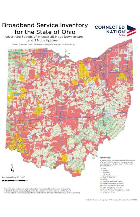 State Of Ohio County Map Pdf Printable Map