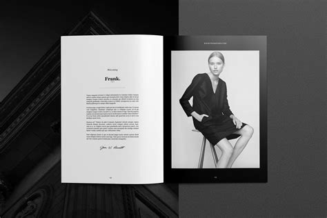 Fashion Lookbook - Frank | Fashion lookbook, Magazine template, Lookbook