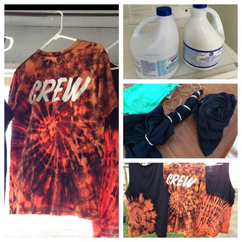 How To Bleach A Shirt Tie Dye How To Do Thing