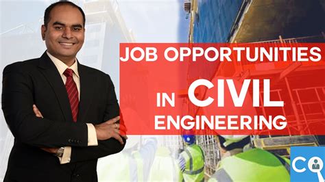 Job Opportunities In Civil Engineering Youtube