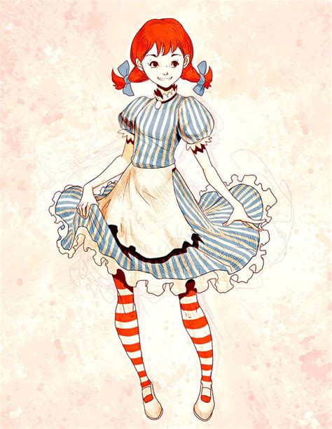 Wendys Sketch By Genzoman On Deviantart Character Design Anime