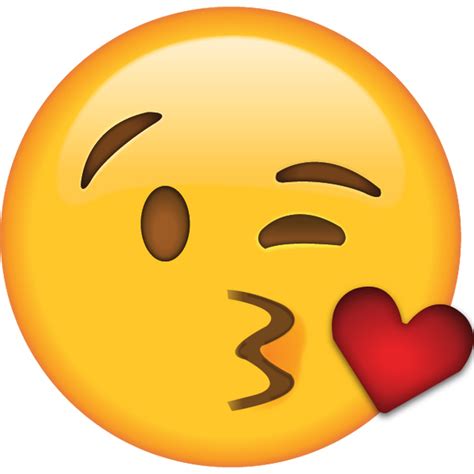 Download Blow Kiss Emoji Icon Emoji Island