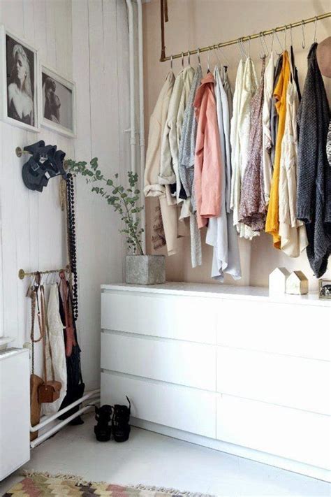 Ideas Inspiration Storing Clothes In Apartments With No Closets