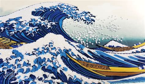 The Great Wave Off Kanagawa On Behance