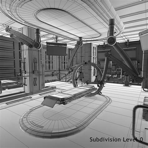 3d model 3d models 3d futuristic sci fi laboratory 1005910referral