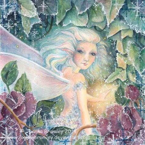 Snowflake Fairy 8x8 Inch 20x20cm Fine Art Print Whimsical Etsy