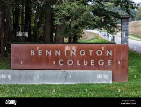 Bennington College Bennington Vermont Usa Stock Photo Alamy