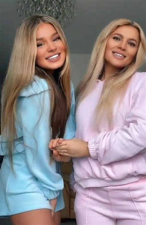 mum and daughter from belarus look like sisters tiktok video daily telegraph